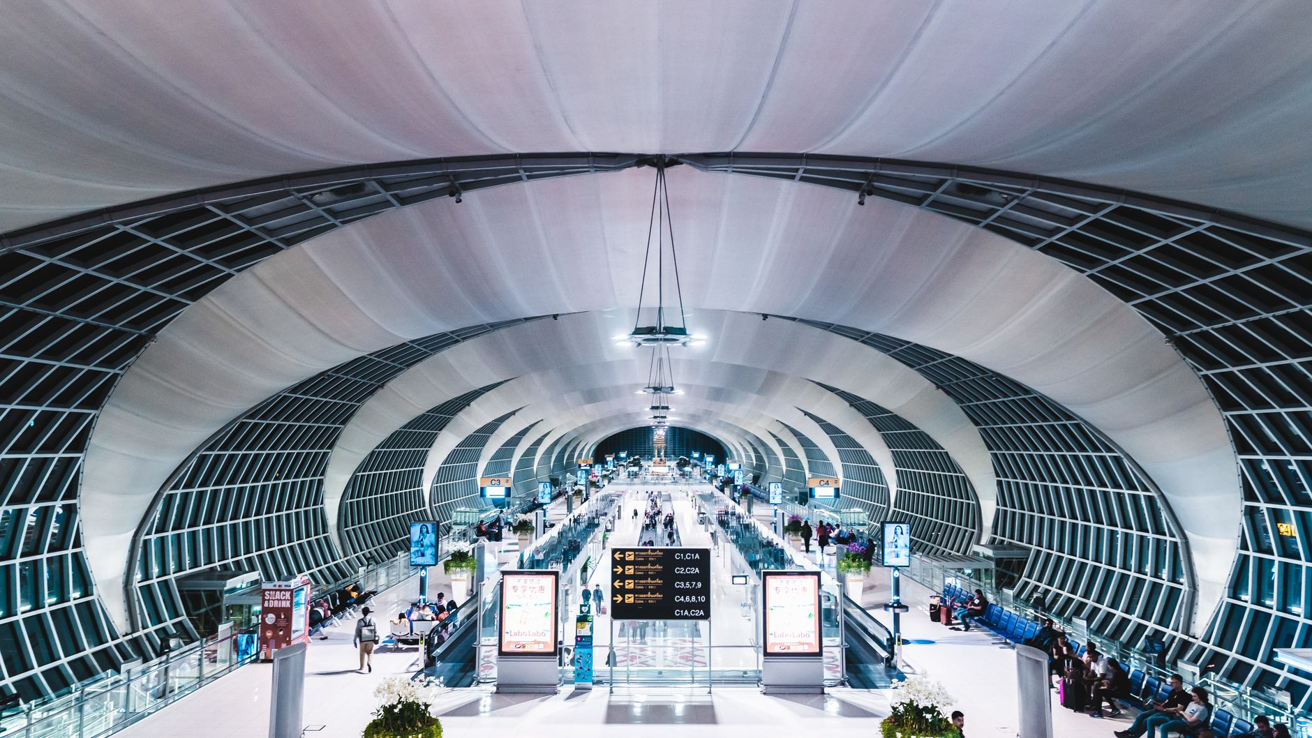 aéroport thaïlande carte